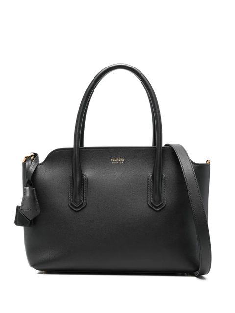 TOM FORD leather tote bag - Black - zdjęcie produktu nr 1