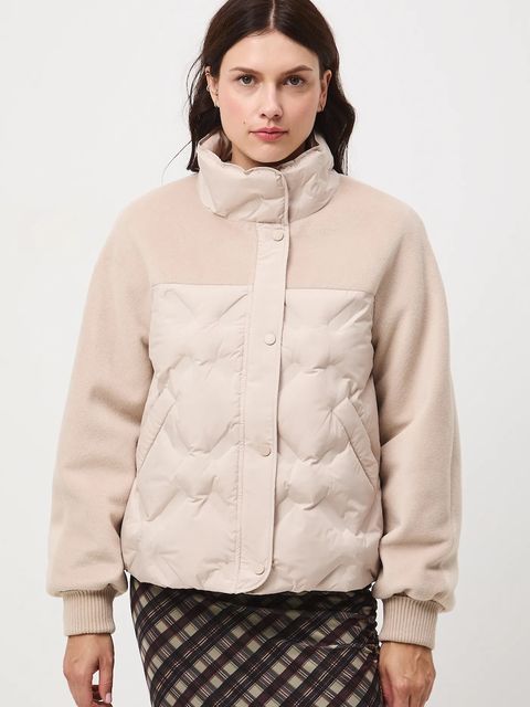 Medicine kurtka damska kolor beżowy