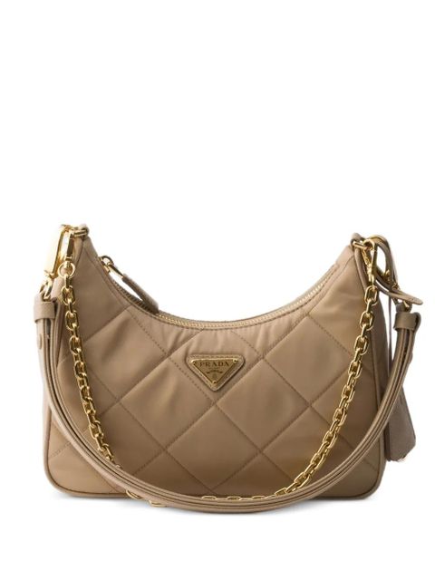 Prada Re-Edition quilted Re-Nylon mini-bag - Neutrals - zdjęcie produktu nr 1
