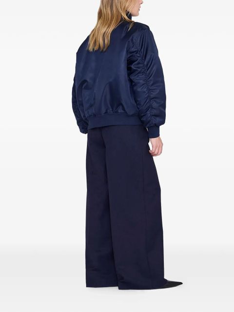 ANINE BING Leon zip-fastening bomber jacket - Blue - zdjęcie produktu nr 2