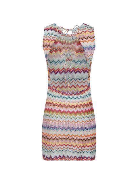 Missoni zig-zag pattern cover-up - Neutrals - zdjęcie produktu nr 1