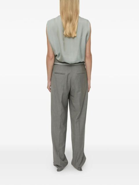 Christopher Esber Internal tailored top - Grey