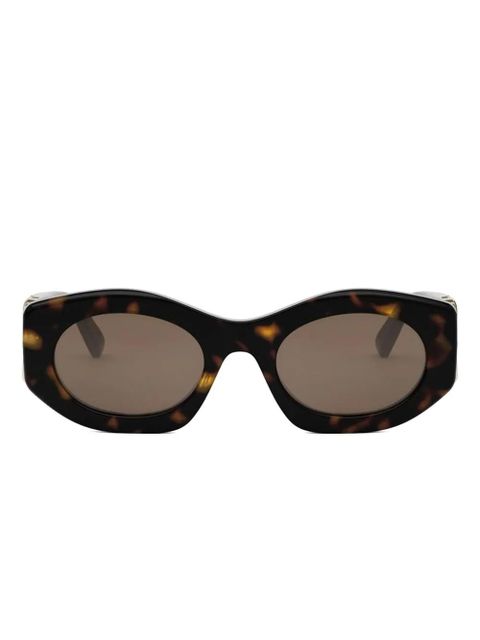Bvlgari BV40049 sunglasses - Brown - zdjęcie produktu nr 1