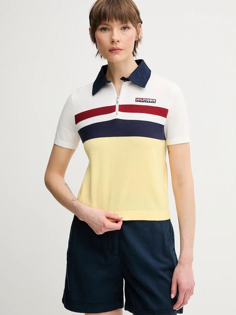 Tommy Hilfiger polo bawełniane SAILING - zdjęcie produktu nr 1