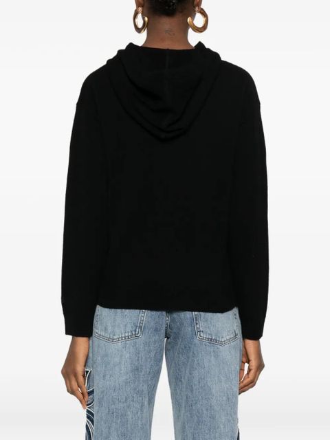 MC2 Saint Barth Elide wool hoodie - Black