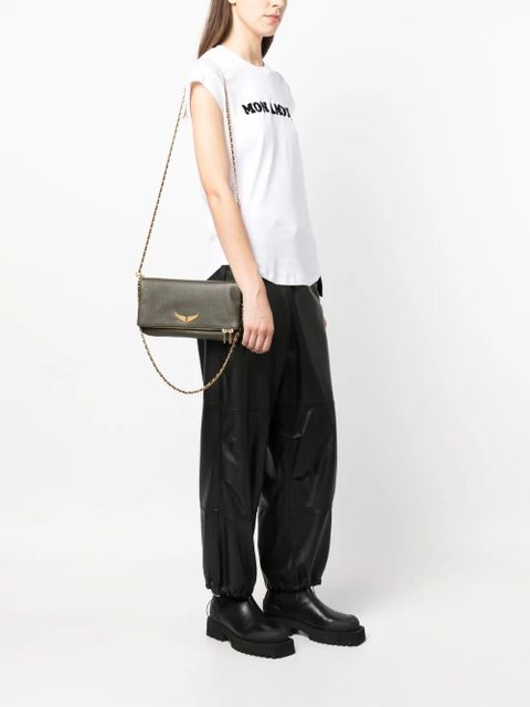 Zadig&Voltaire Rock leather crossbody bag - Green - zdjęcie produktu nr 2