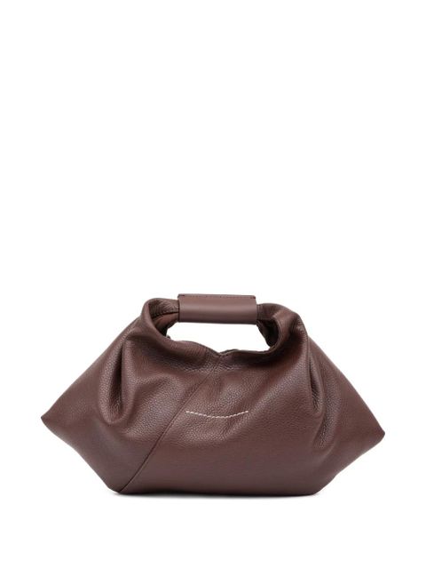 MM6 Maison Margiela Japanese Draped mini bag - Brown