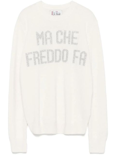 MC2 Saint Barth New Queen sweater - White - zdjęcie produktu nr 1