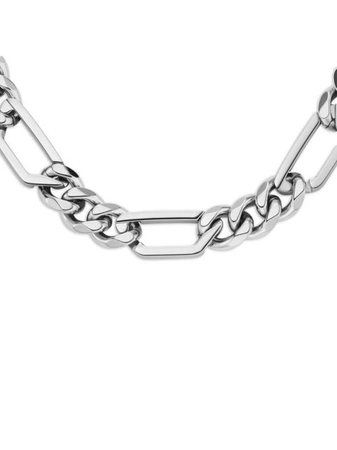 Diesel steel chain-link necklace - Grey