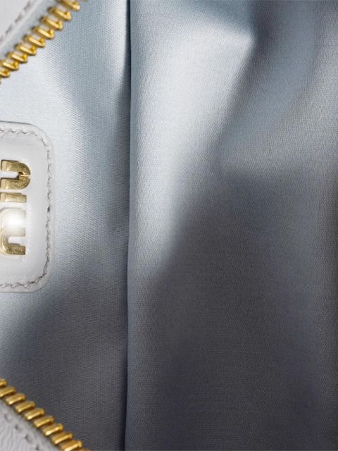 Miu Miu Arcadie matelassé leather tote bag - Grey