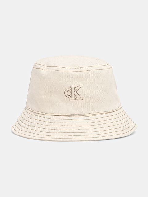Calvin Klein bucket hat bawełniana - zdjęcie produktu nr 1