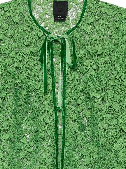 Anna Sui crochet jacket - Green