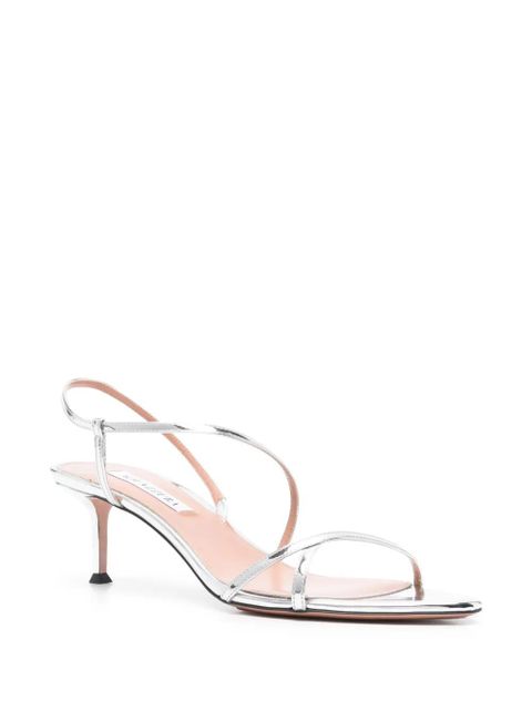 Aquazzura 50mm Tease sandals - Silver