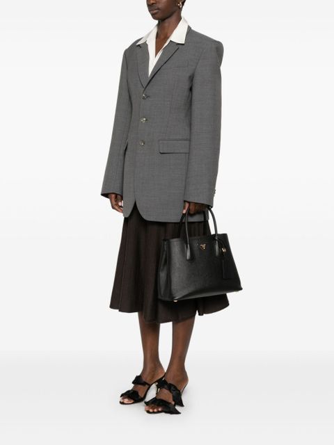 Prada small Saffiano tote bag - Black - zdjęcie produktu nr 2