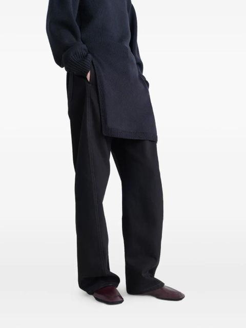 LEMAIRE square-toe slippers - Brown - zdjęcie produktu nr 2