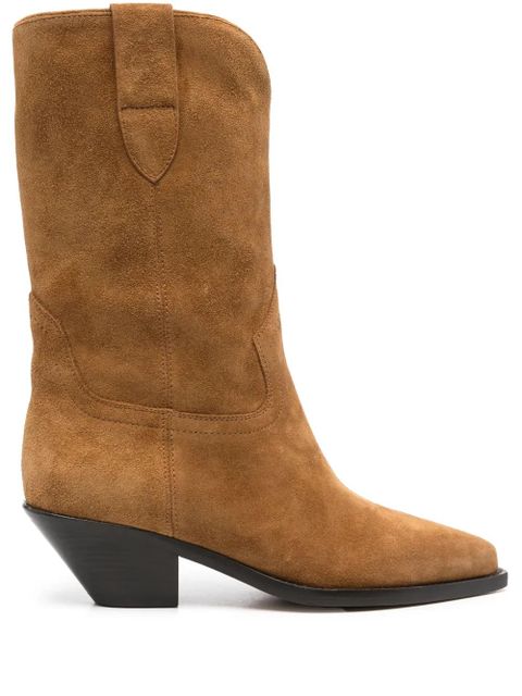 ISABEL MARANT 50mm Dahope cowboy boots - Brown - zdjęcie produktu nr 1