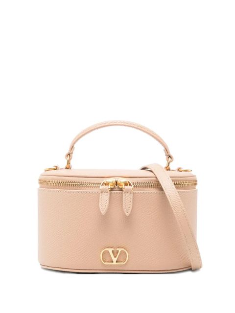 Valentino Garavani logo zip tote bag - Neutrals - zdjęcie produktu nr 1