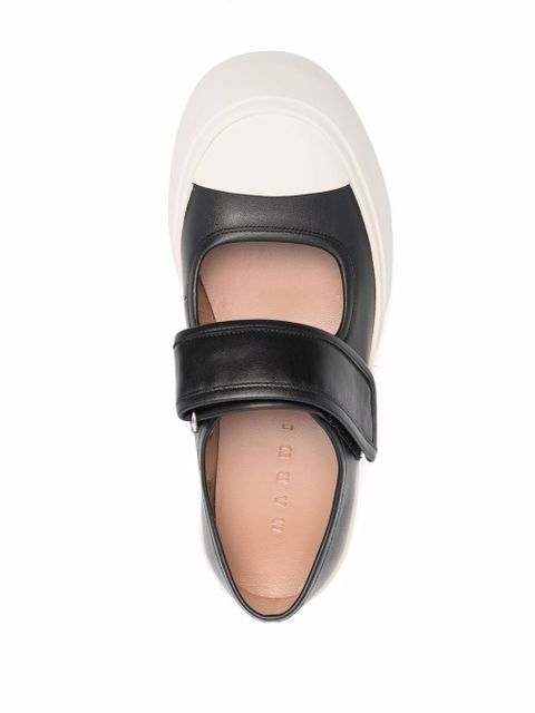 Marni leather Mary Jane pumps - Black