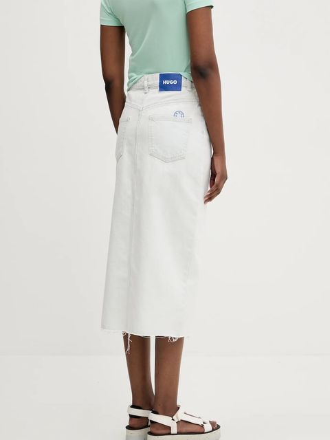 Hugo Blue spódnica jeansowa