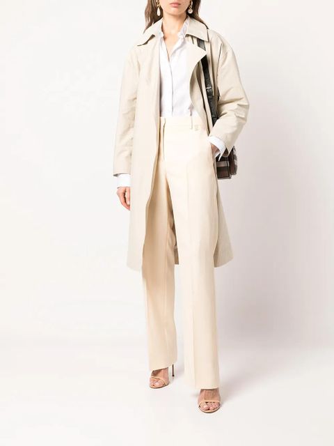 Burberry Lottie straight-leg trousers - Neutrals - zdjęcie produktu nr 2