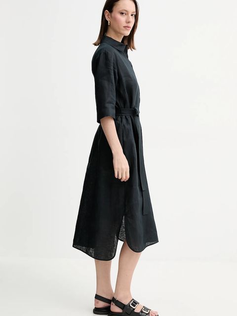 MM by Max Mara sukienka lniana