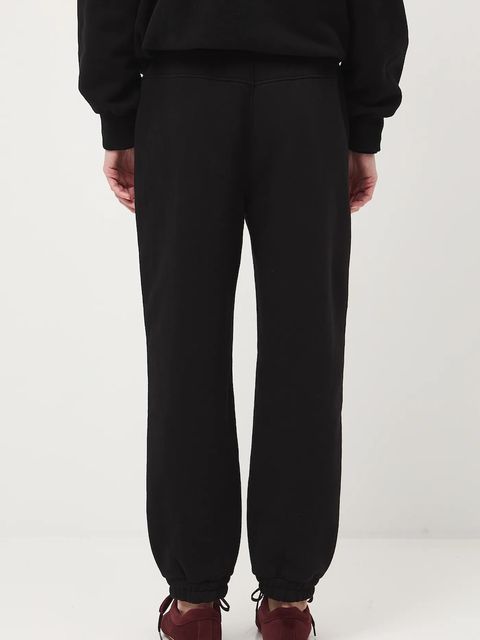 Medicine spodnie dresowe damskie kolor czarny gładkie