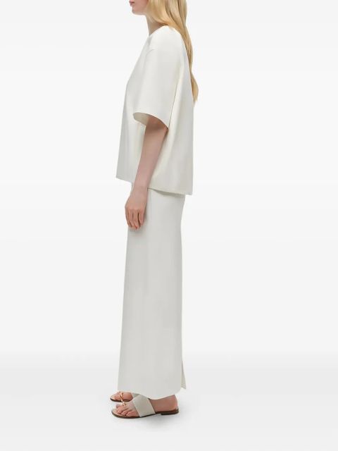 Simkhai Aude short-sleeve top - White