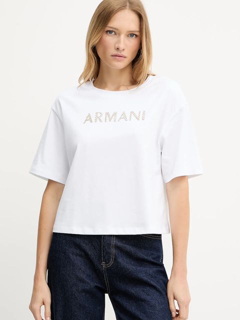 Armani Exchange t-shirt bawełniany - zdjęcie produktu nr 1