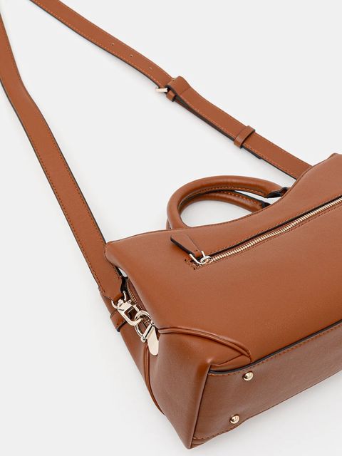 Guess torebka DEA kolor brązowy HWBG79 93060