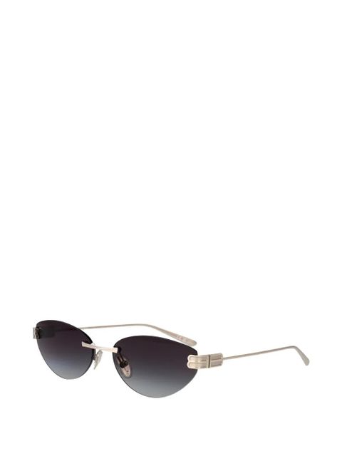 Balenciaga cat-eye frame sunglasses - Silver - zdjęcie produktu nr 2