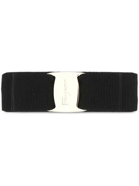 Ferragamo Vara hair clip - Black - zdjęcie produktu nr 1