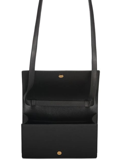 Versace logo leather mini bag - Black