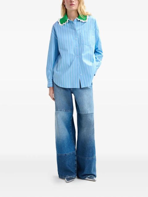 Essentiel Antwerp Joyful shirt - Blue - zdjęcie produktu nr 2