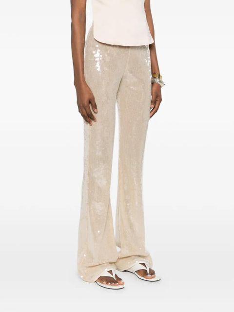 Oséree sequin trousers - Neutrals