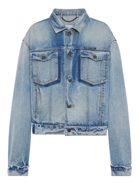 Maison Margiela frayed denim jacket - Blue - zdjęcie produktu nr 1