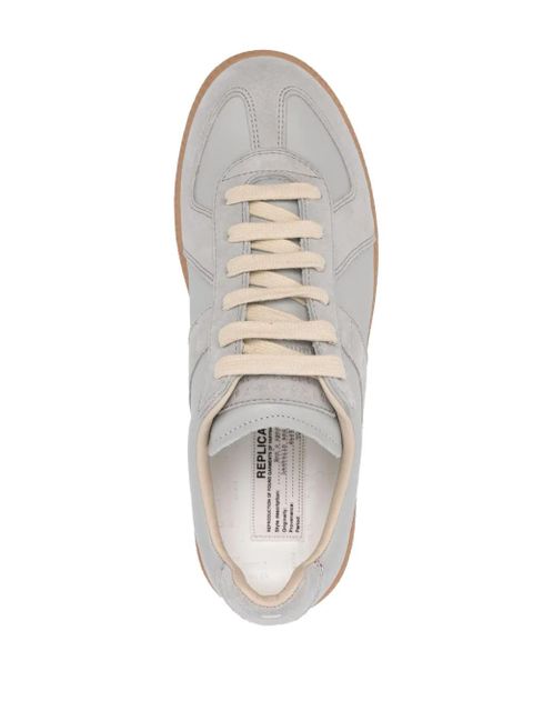 Maison Margiela Replica leather sneakers - Blue