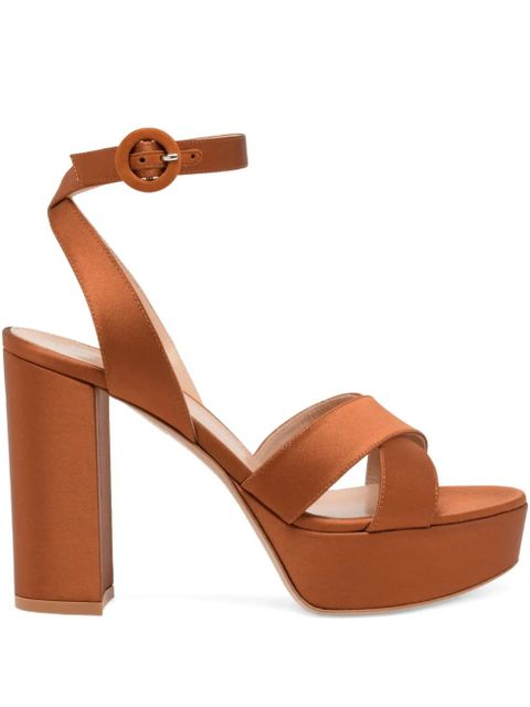 Gianvito Rossi 105mm Sabrina sandals - Brown - zdjęcie produktu nr 1