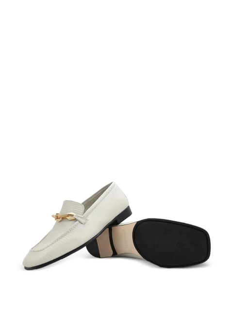 Jimmy Choo Diamond Tilda loafers - White