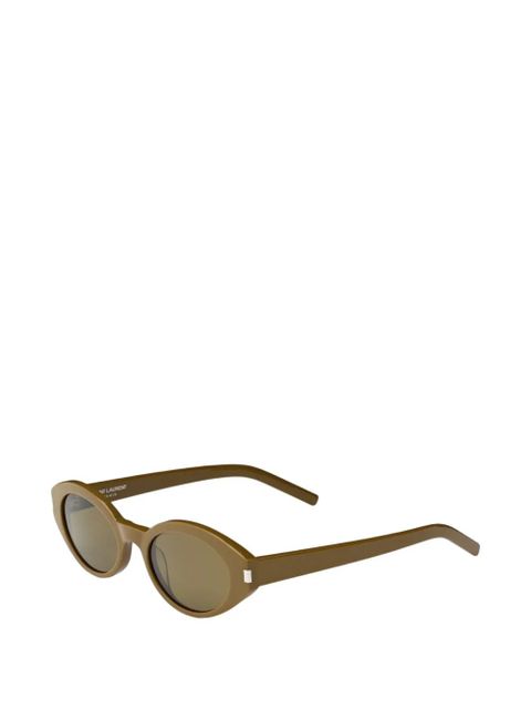 Saint Laurent oval-frame sunglasses - Brown - zdjęcie produktu nr 2