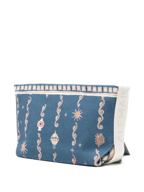 ALEMAIS printed clutch bag - Blue - zdjęcie produktu nr 2