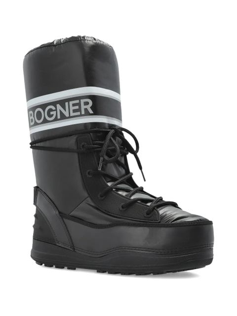 BOGNER 40mm logo-detail snow boots - Black