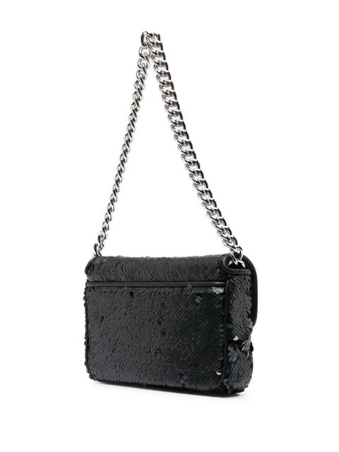 Marc Jacobs The Sequin J Marc shoulder bag - Black