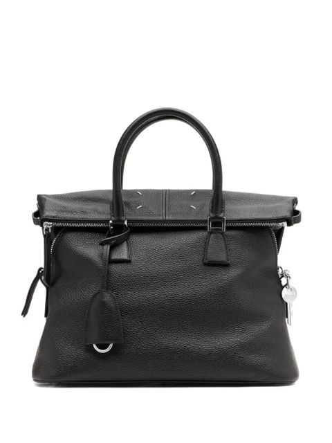 Maison Margiela medium 5AC Soft tote bag - Black - zdjęcie produktu nr 1