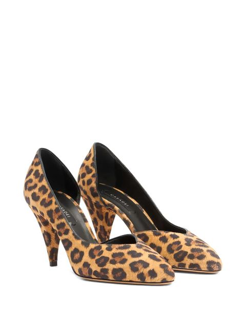 Casadei 80mm Venus Malesia leopard-print pumps - Brown - zdjęcie produktu nr 2