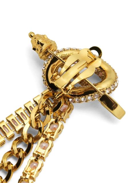 Versace Clash drop single earring - Gold - zdjęcie produktu nr 2