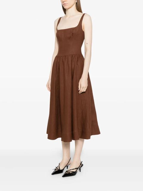 Reformation Janu dress - Brown