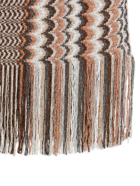 Missoni fringed-edge scarf - Neutrals