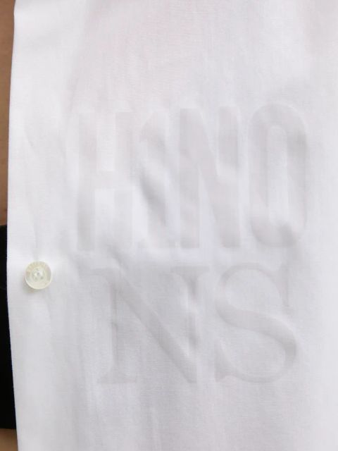 Moschino Jeans koszula bawełniana damska kolor beżowy relaxed z kołnierzykiem klasycznym 0209 3227