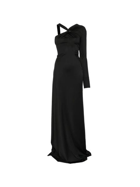 Victoria Beckham asymmetric one-shoulder gown - Black - zdjęcie produktu nr 1