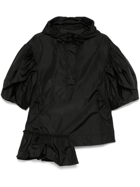 Simone Rocha ruffled top - Black - zdjęcie produktu nr 1